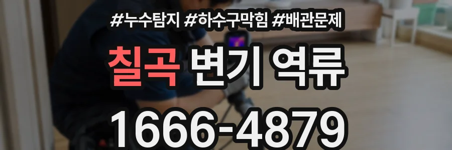 칠곡 변기 역류