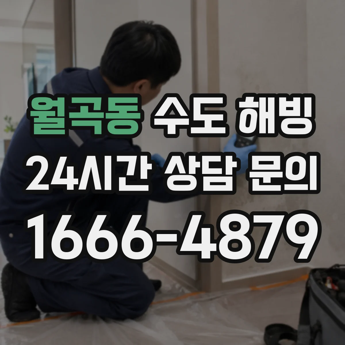 월곡동 수도 해빙