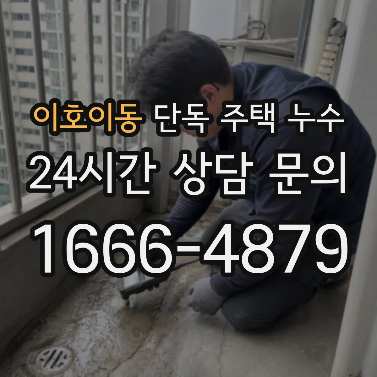 이호이동 단독 주택 누수