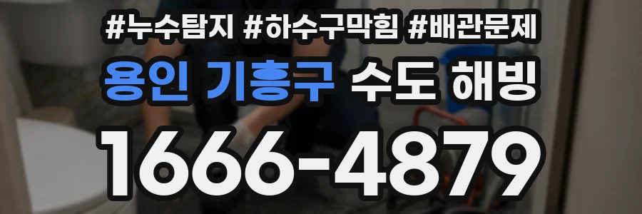 용인 기흥구 수도 해빙