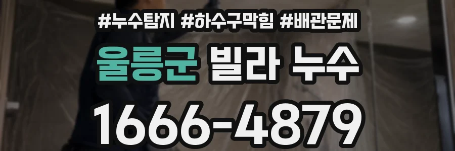 울릉군 빌라 누수