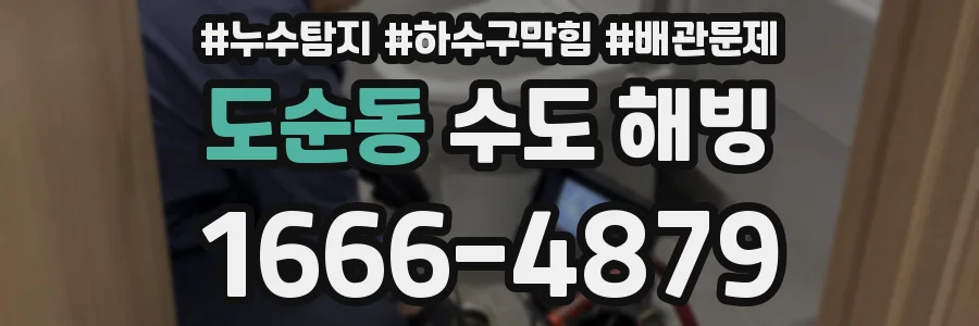 도순동 수도 해빙