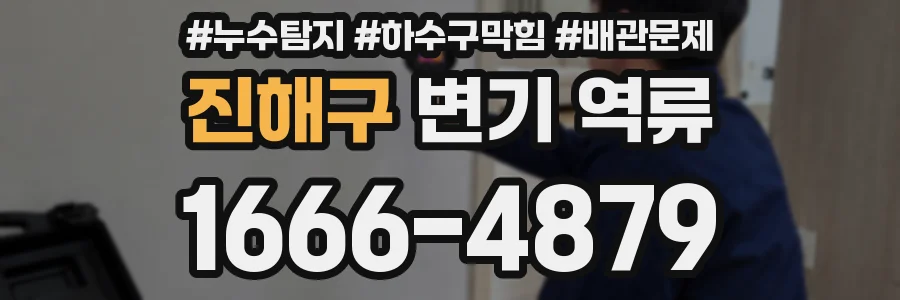 진해구 변기 역류