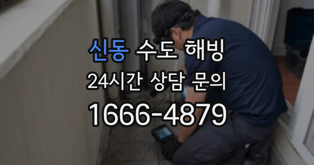 신동 수도 해빙