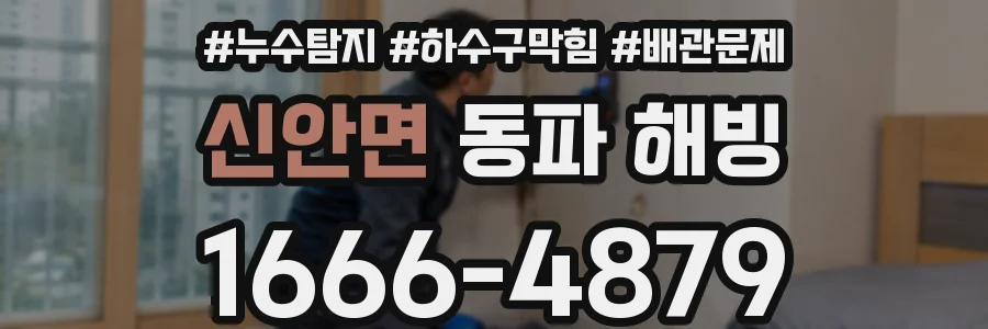 신안면 동파 해빙