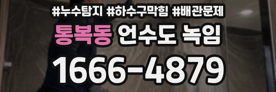 통복동 언수도 녹임