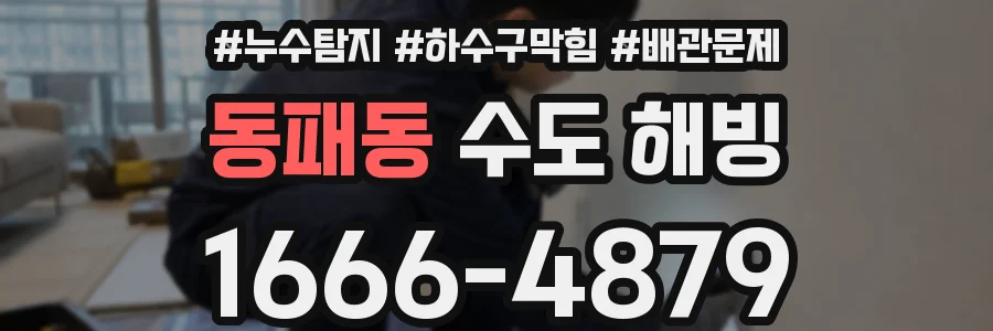 동패동 수도 해빙