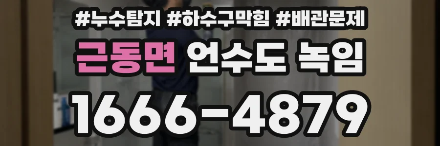 근동면 언수도 녹임