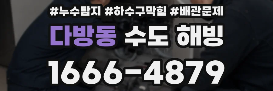 다방동 수도 해빙