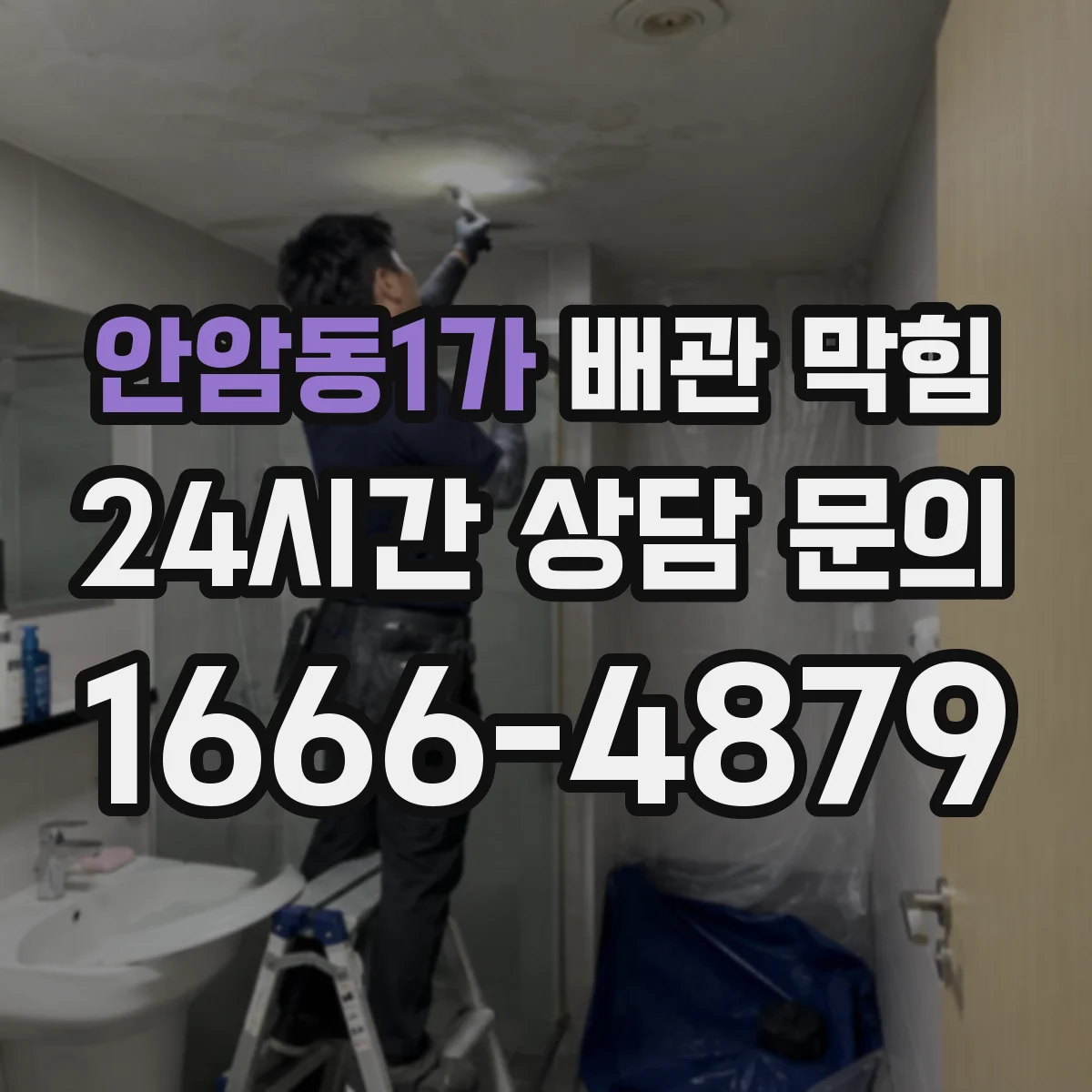 안암동1가 배관 막힘