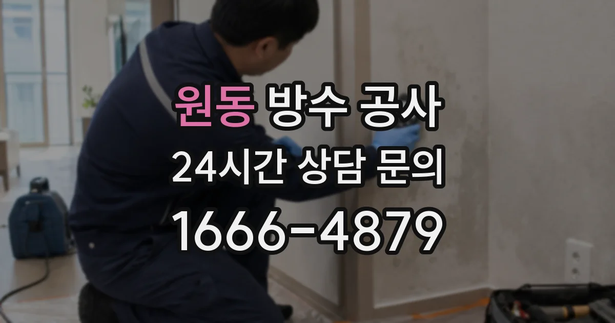 원동 방수 공사
