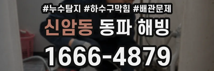 신암동 동파 해빙