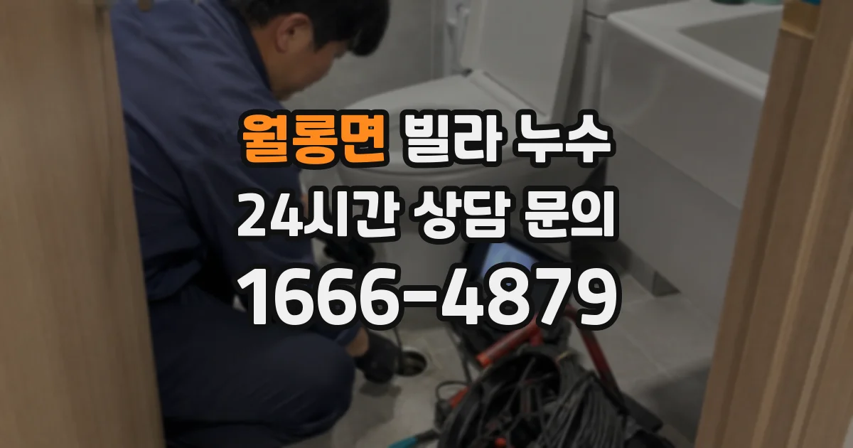 월롱면 빌라 누수
