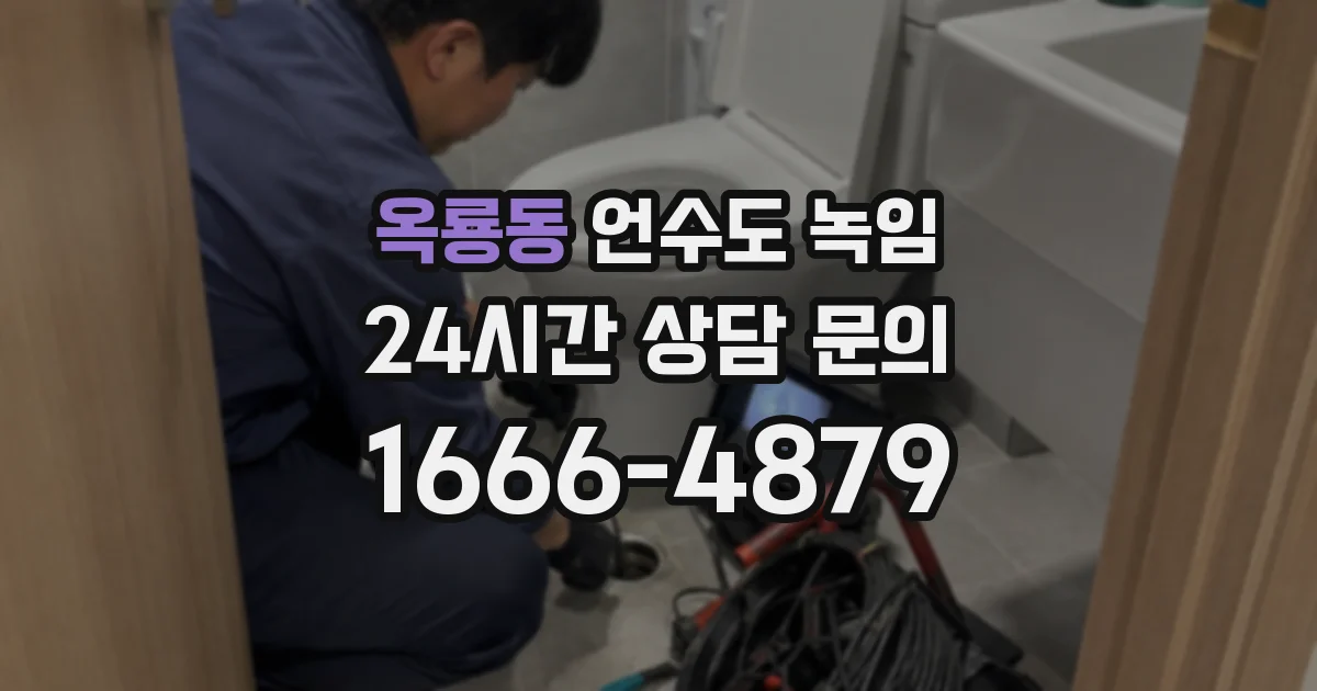 옥룡동 언수도 녹임