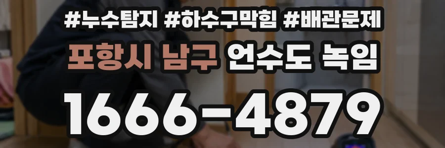 포항시 남구 언수도 녹임