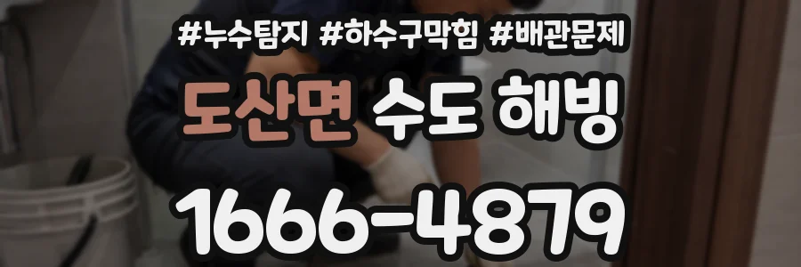 도산면 수도 해빙