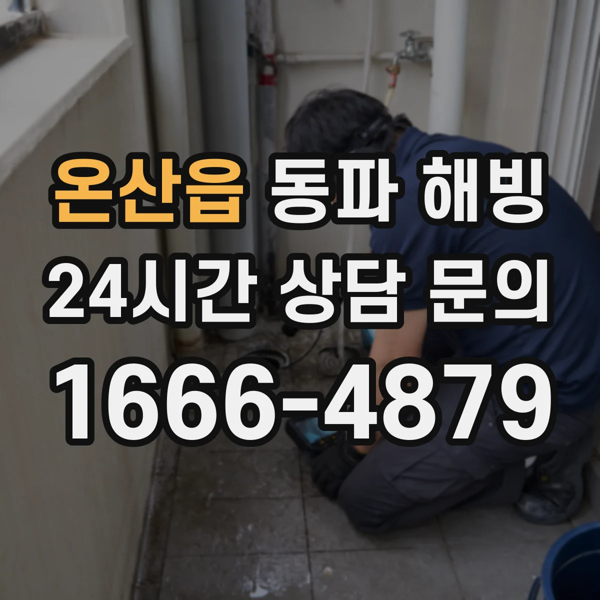 온산읍 동파 해빙