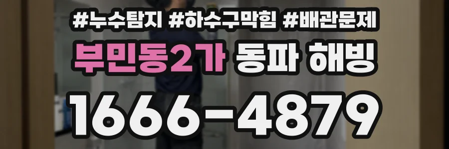 부민동2가 동파 해빙
