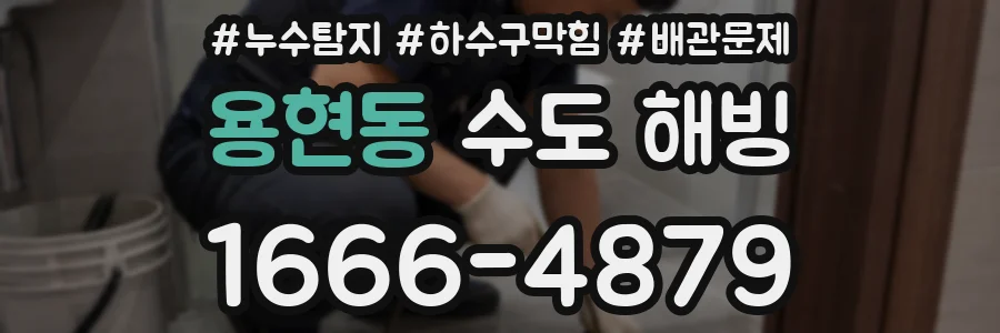 용현동 수도 해빙