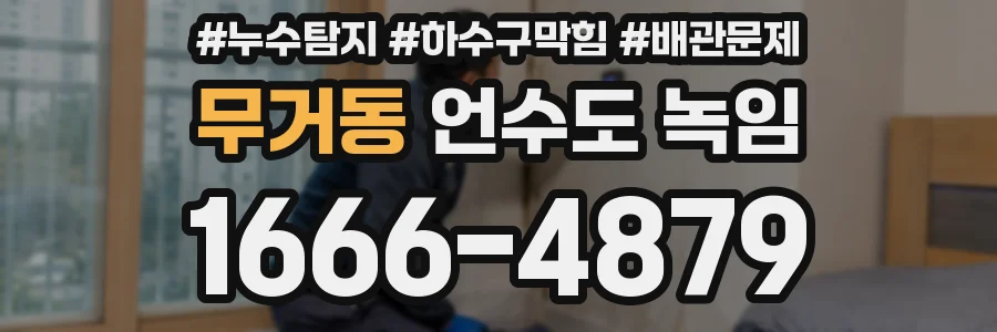 무거동 언수도 녹임