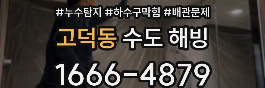 고덕동 수도 해빙