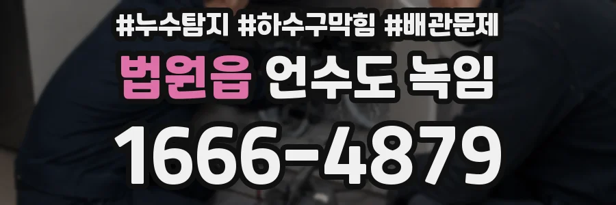 법원읍 언수도 녹임