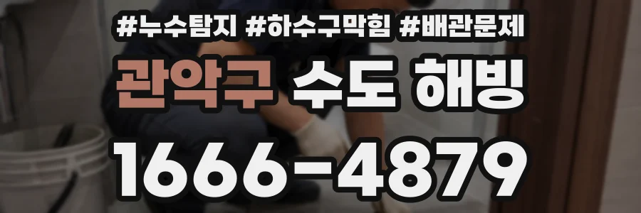 관악구 수도 해빙