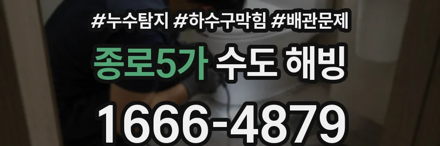 종로5가 수도 해빙