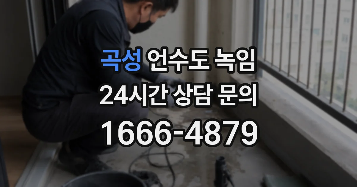 곡성 언수도 녹임