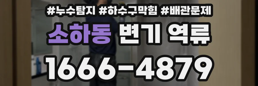 소하동 변기 역류