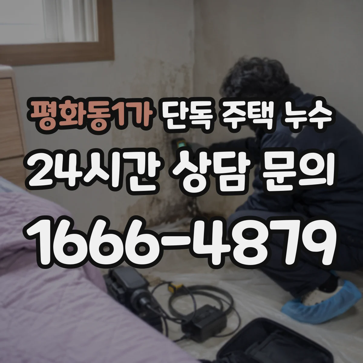 평화동1가 단독 주택 누수