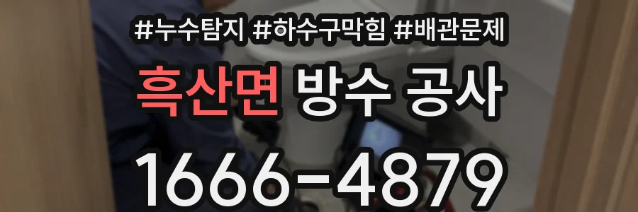 흑산면 방수 공사