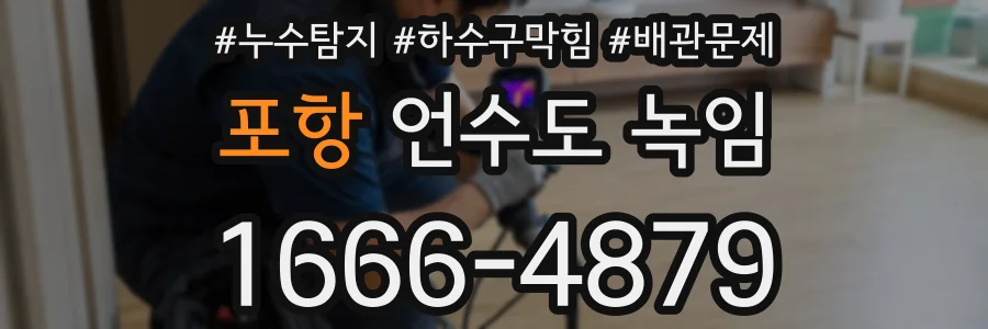포항 언수도 녹임