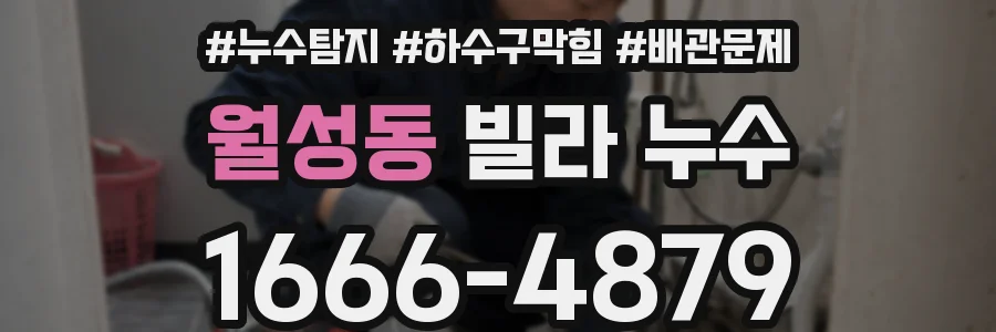 월성동 빌라 누수