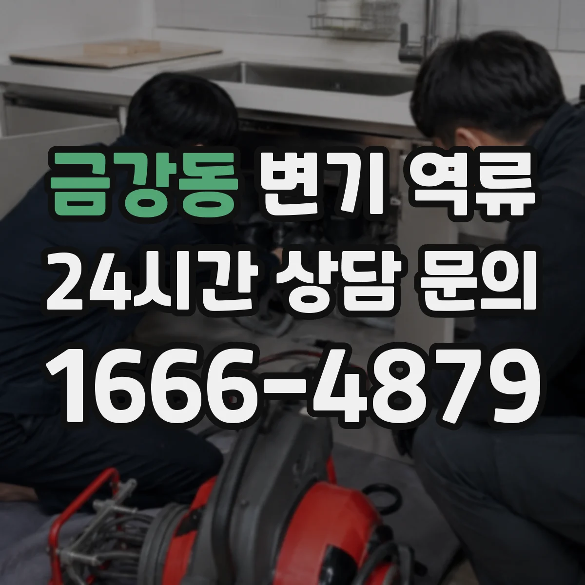 금강동 변기 역류