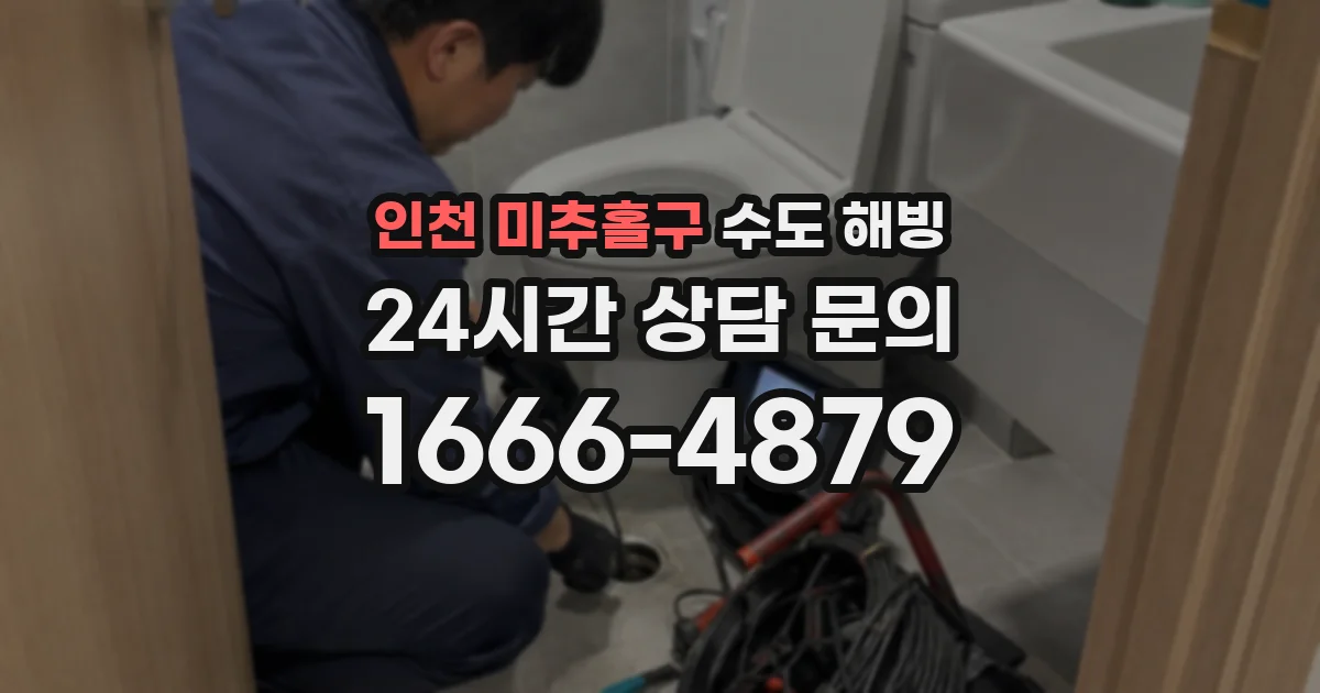인천 미추홀구 수도 해빙