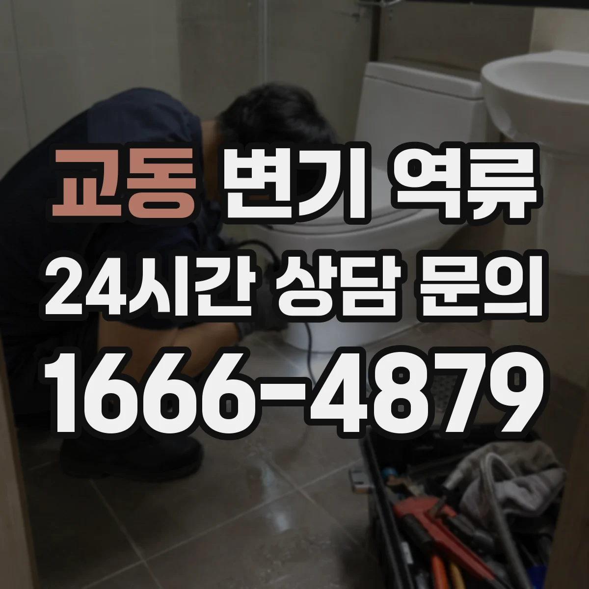 교동 변기 역류