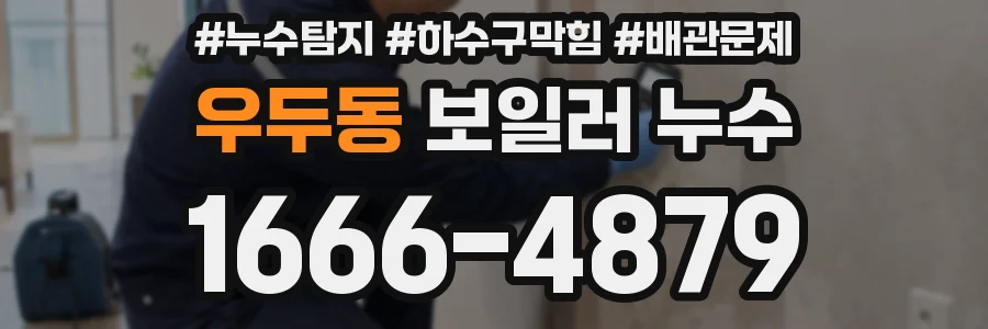 우두동 보일러 누수