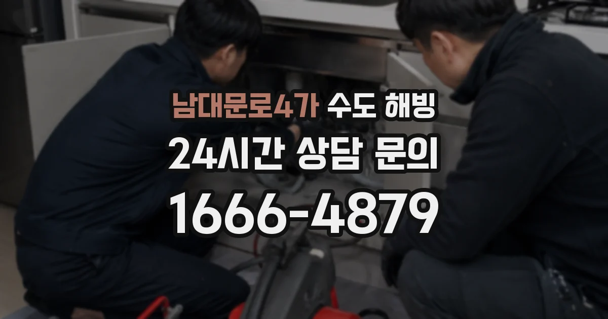 남대문로4가 수도 해빙