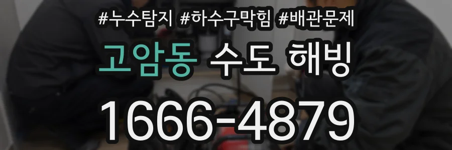 고암동 수도 해빙