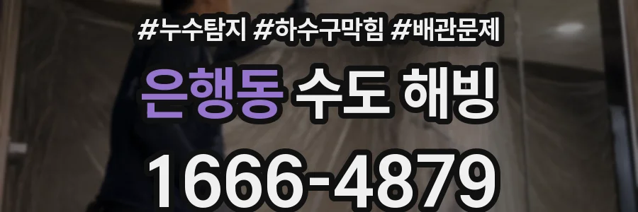 은행동 수도 해빙