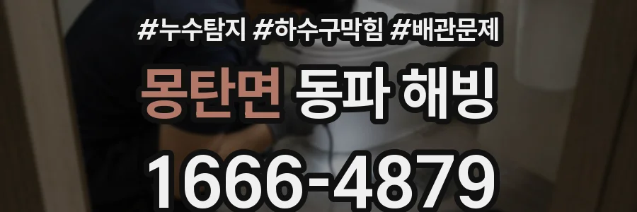 몽탄면 동파 해빙