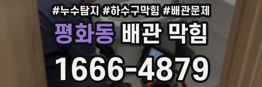 평화동 배관 막힘