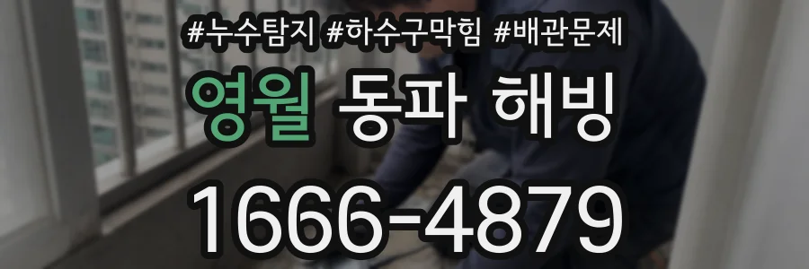 영월 동파 해빙