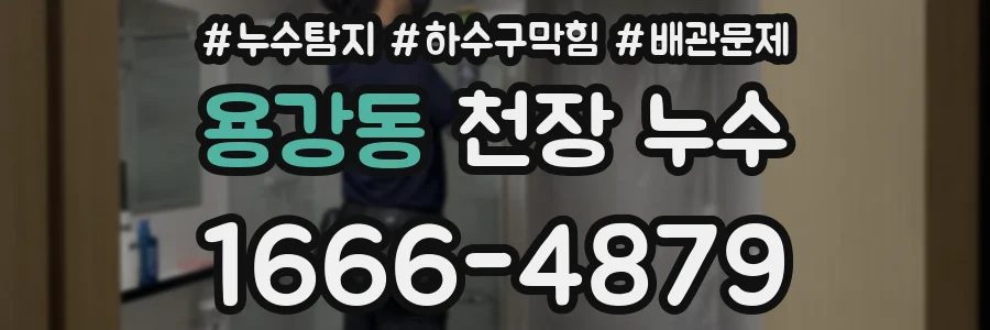 용강동 천장 누수