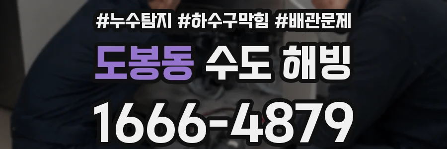 도봉동 수도 해빙
