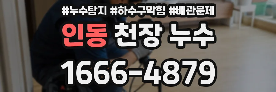 인동 천장 누수