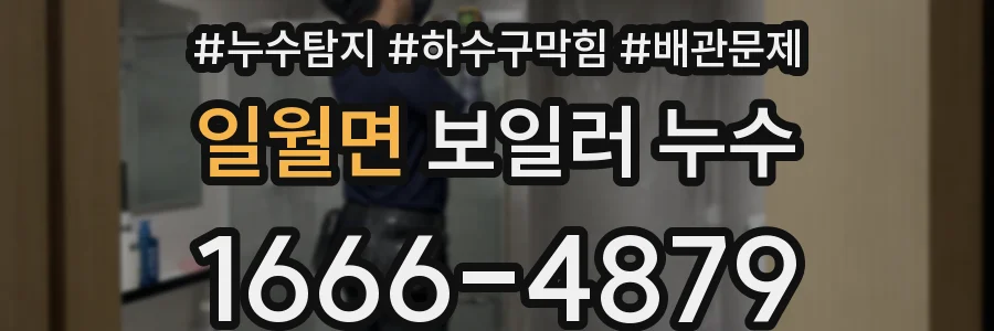 일월면 보일러 누수