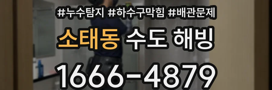 소태동 수도 해빙