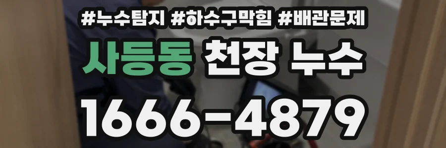 사등동 천장 누수